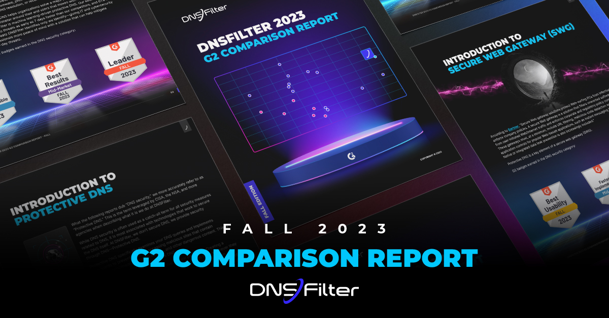 DNSFilter Fall 2023 G2 Comparison Report